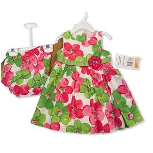 NWT Rare Editions Dress and Bloomers